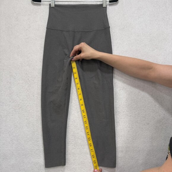 Beyond Yoga Leggings Womens Small Gray High Waist Stretch Activewear Made USA - Picture 4 of 10